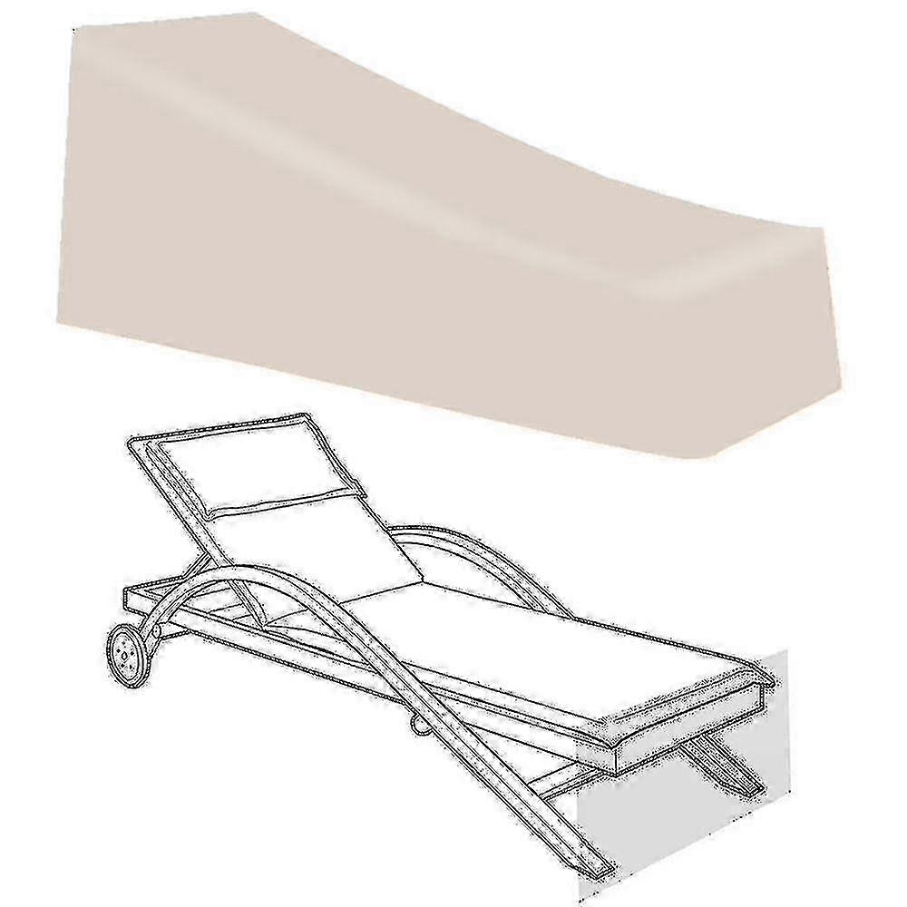 כיסוי עמיד למים לכסא נוח לגינה, הגנה על ריהוט פטיו לכסאות נוח - 26-1