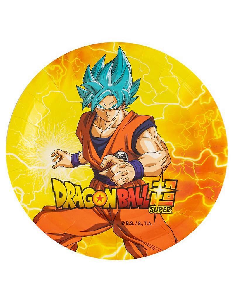 8 23cm Dragon Ball Z cardboard plates