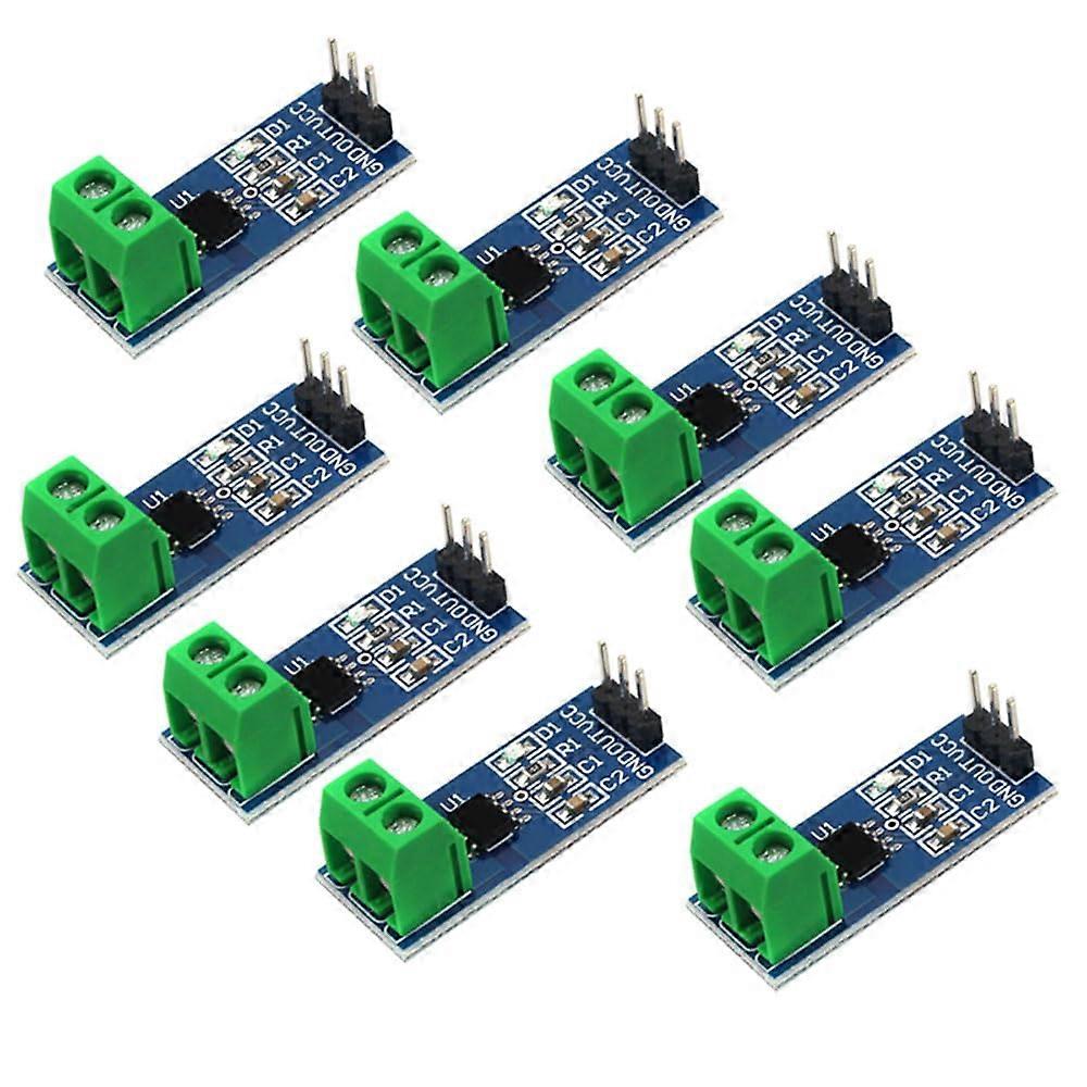 ACS712 Current Sensor Module 30A Measuring Range 8 Pack Compatible With Arduino Bascom