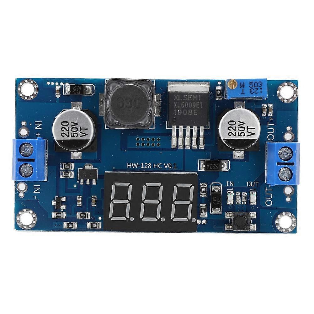DC DC 4.5V 32V to 5-55V Adjustable Boost Converter Module With Voltmeter Display
