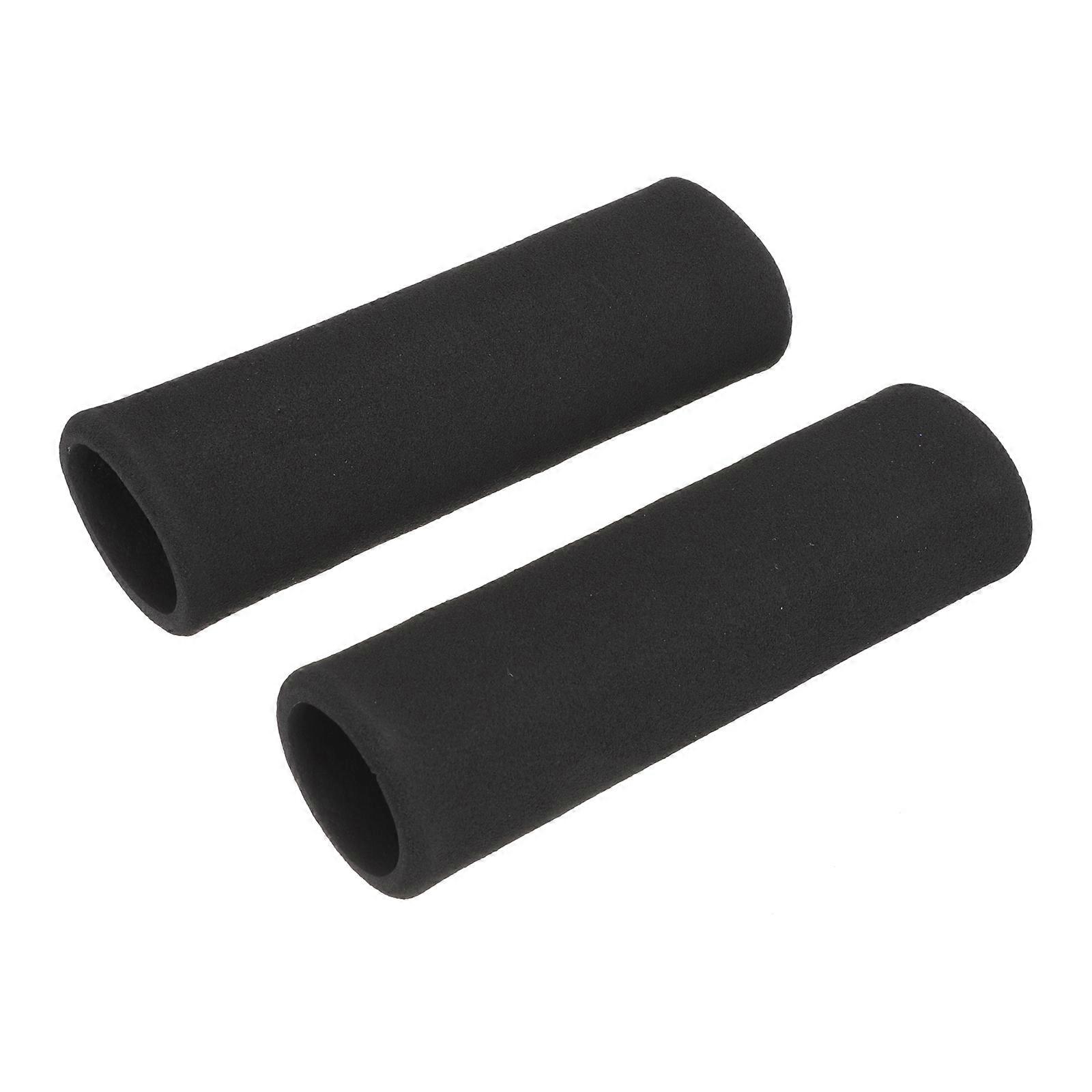 Sweat Absorption Kayak Paddle Grips Anti-Slip Kayak Paddle 12.5x4cm Black 2Pcs