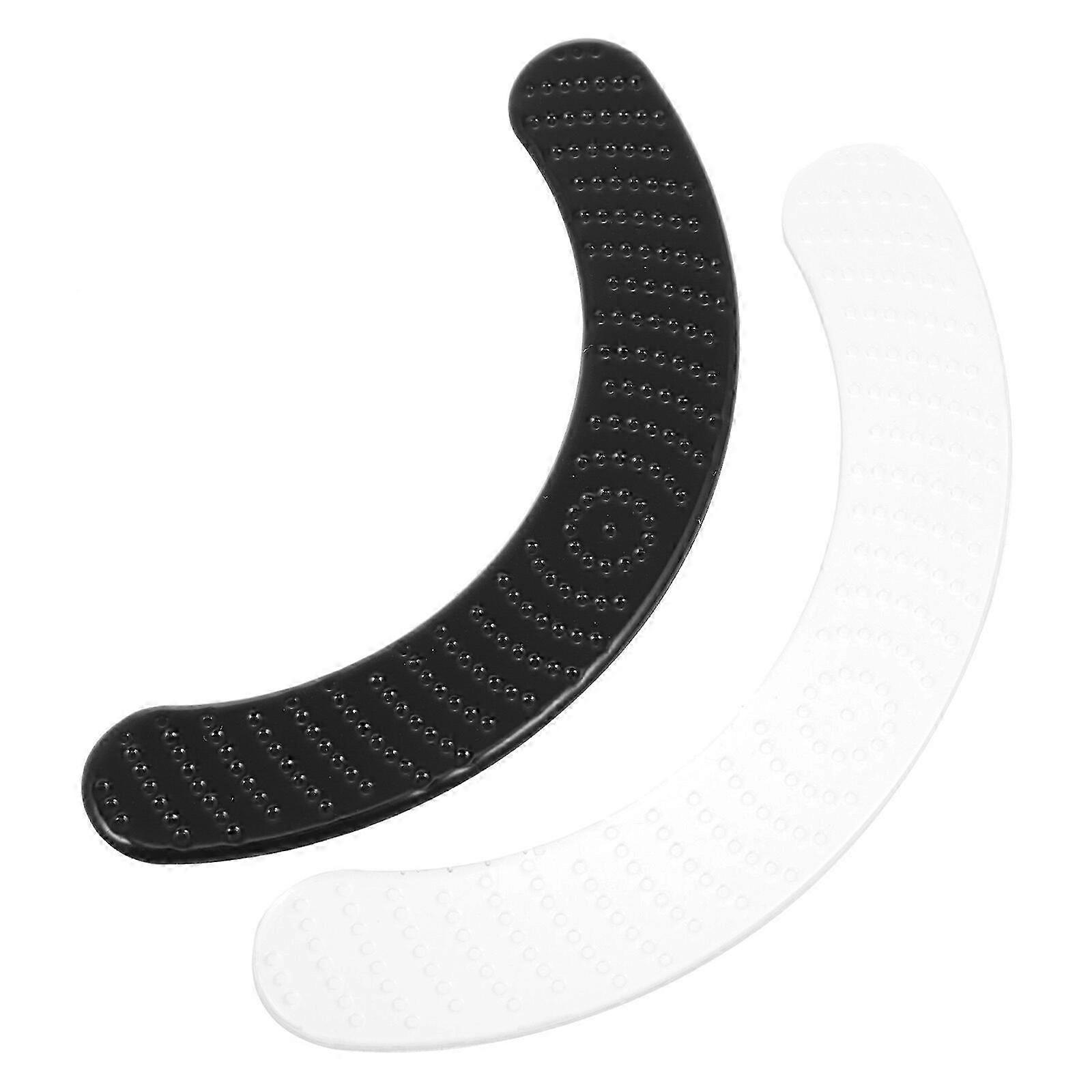 2 Pieces of Versatile Adhesive Silicone Drum Dampeners, Effective Drum Silencers in Various Colors