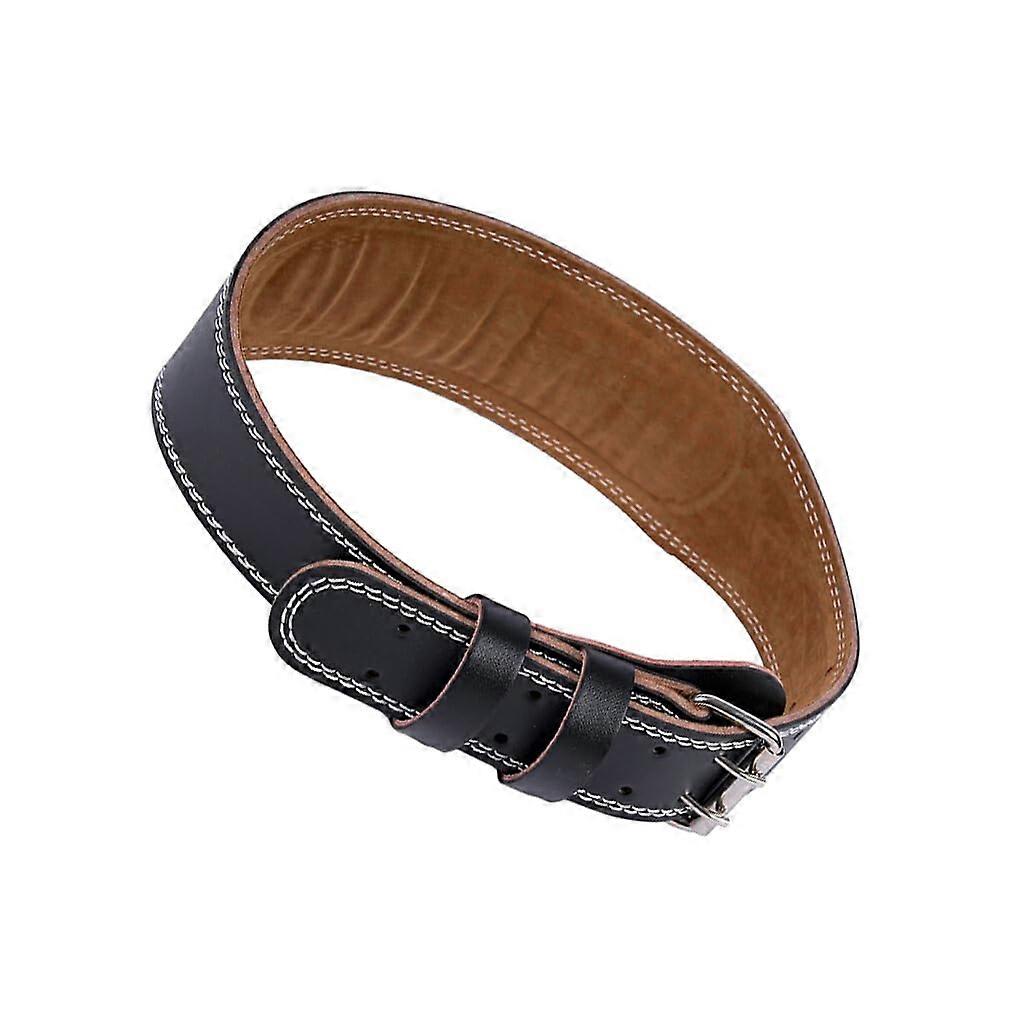 Weight Lifting Belt Adjustable Strap for Maximum Stability During Workouts Leather Weight Lifting Belt Comfortable XL 130CM