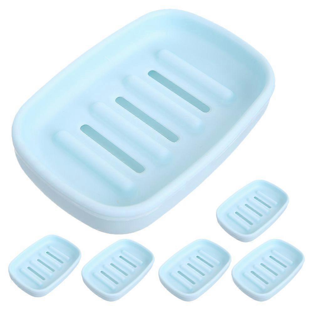 6pcs Soap Dishes Travel Soap Case Soap Holder Travel Soap Box Soap Container