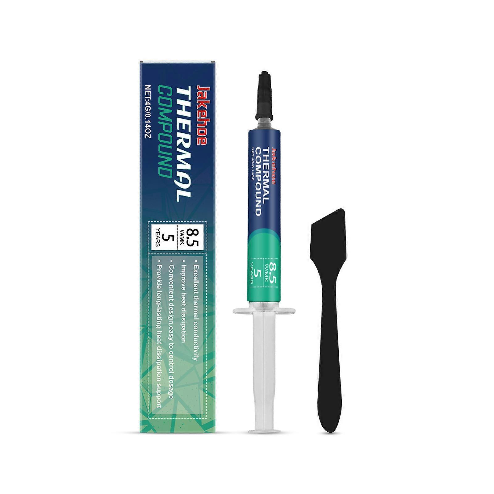 Jakehoe Thermal Grease Computer Desktop Laptop CPU Graphics Card Cooling Heat Dissipation Paste Thermal Grease