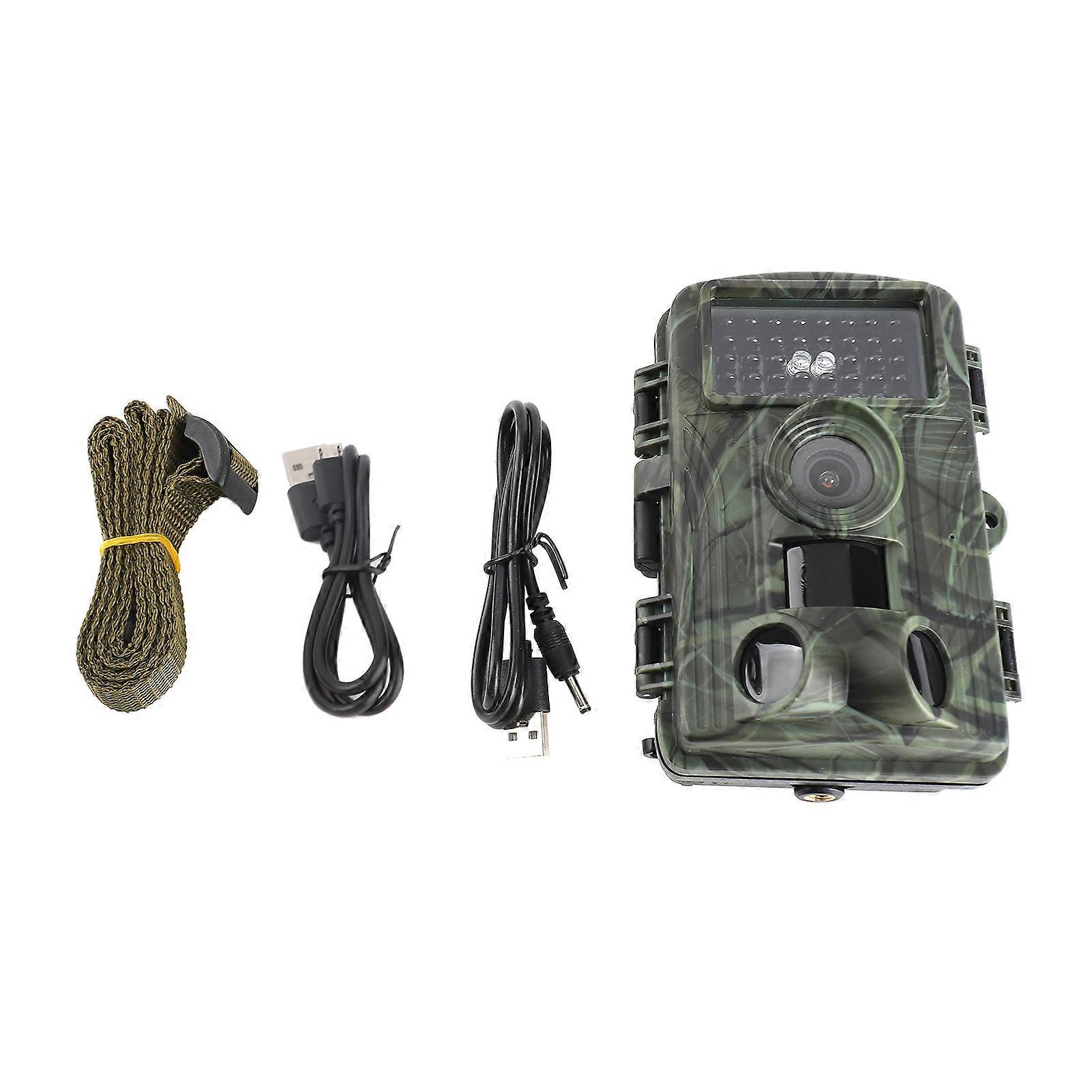 Caméra de chasse étanche avec vision nocturne et écran de 2 pouces, Wi-Fi 2,7 K, pour la surveillance de la faune en extérieur