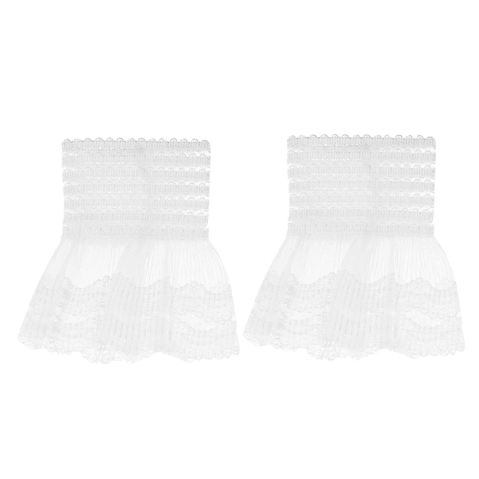Lace Cuff Detachable Sleeve Accessory for Elegant Costume Perfect for Fancy Dress, Cosplay, and Halloween Events with Comfortable & Breathable