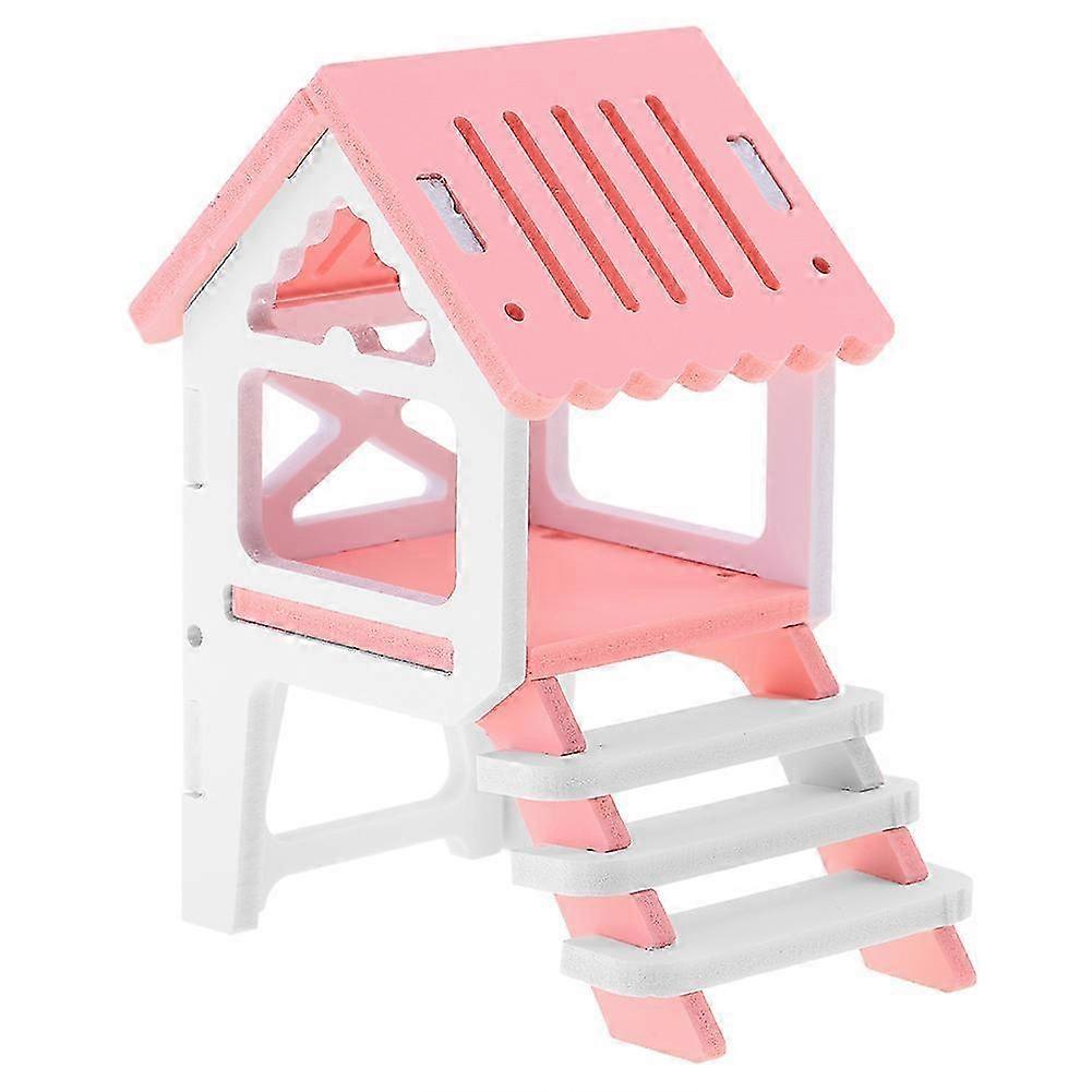 Cute Fashionable Assembling Wooden Attic Loft Gazebo for Small Pets