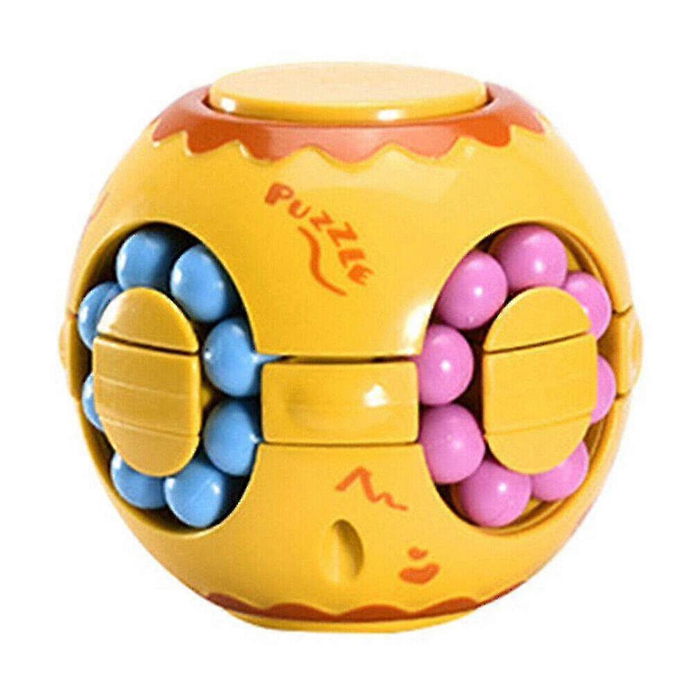 Fingertip Cube Rotating Magic Bean Stress Relief Educational Puzzle Toy