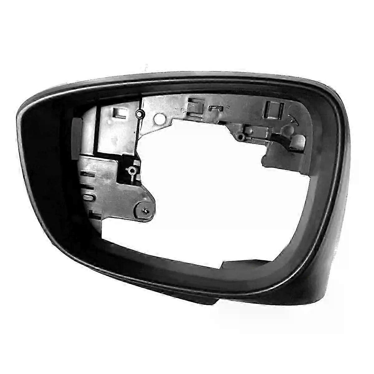 Car Side Left Wing Rearview Mirror Cover Frame Black Fit For Mazda CX-3 - CX-5 2015-