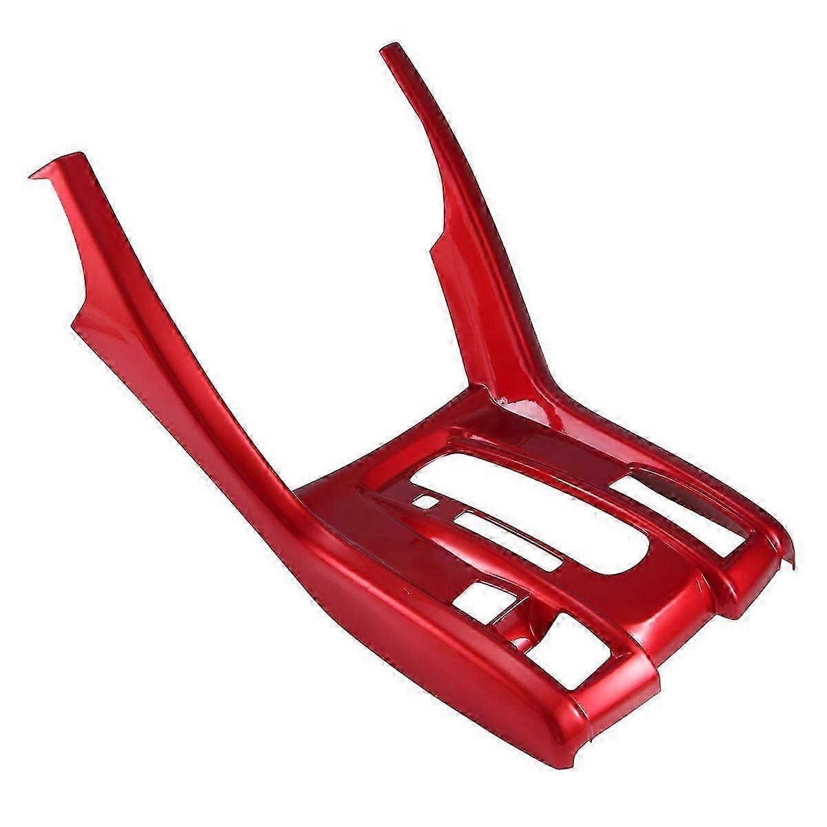 Red Car Gear Shift Panel Frame Cover Trim for 10Th 2016-2021
