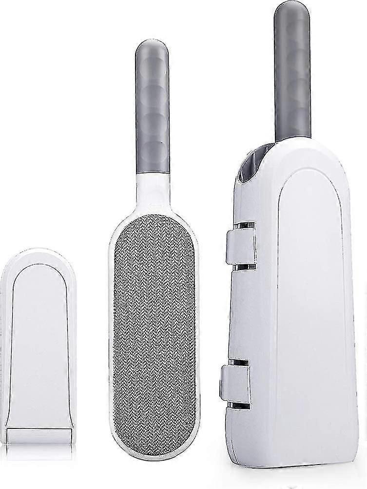 מסיר שיער לחיות מחמד, מברשת סיבים לשימוש חוזר עם בסיס ניקוי עצמי קל, מתנה יעילה לכלבים