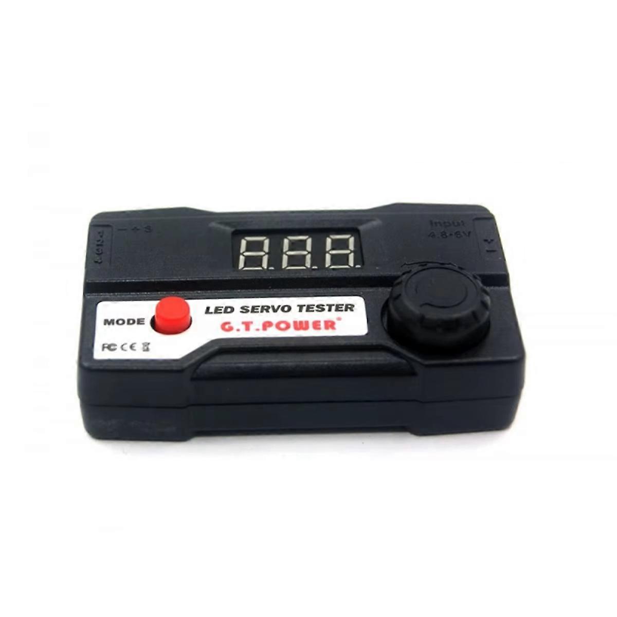 Servo Tester 1-4PCS Servo Speed Controller Tester with LED Display Dual Mode Manual and Auto