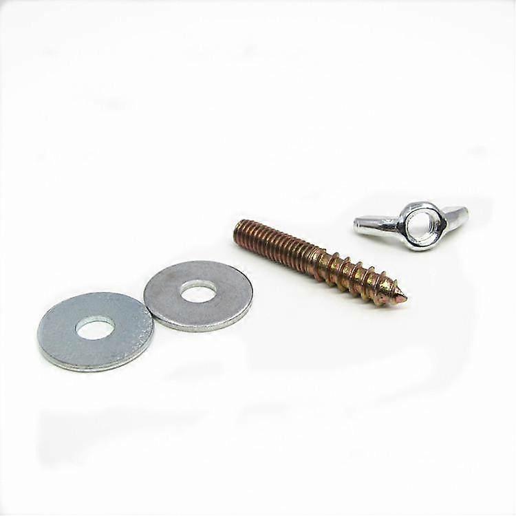 10sets Bird Perch Screws: Bird Stand Platform Accessories - Diy Small Pet Cages Breeding Boxes Hamster Board Pole Fixing Double Ended Screws