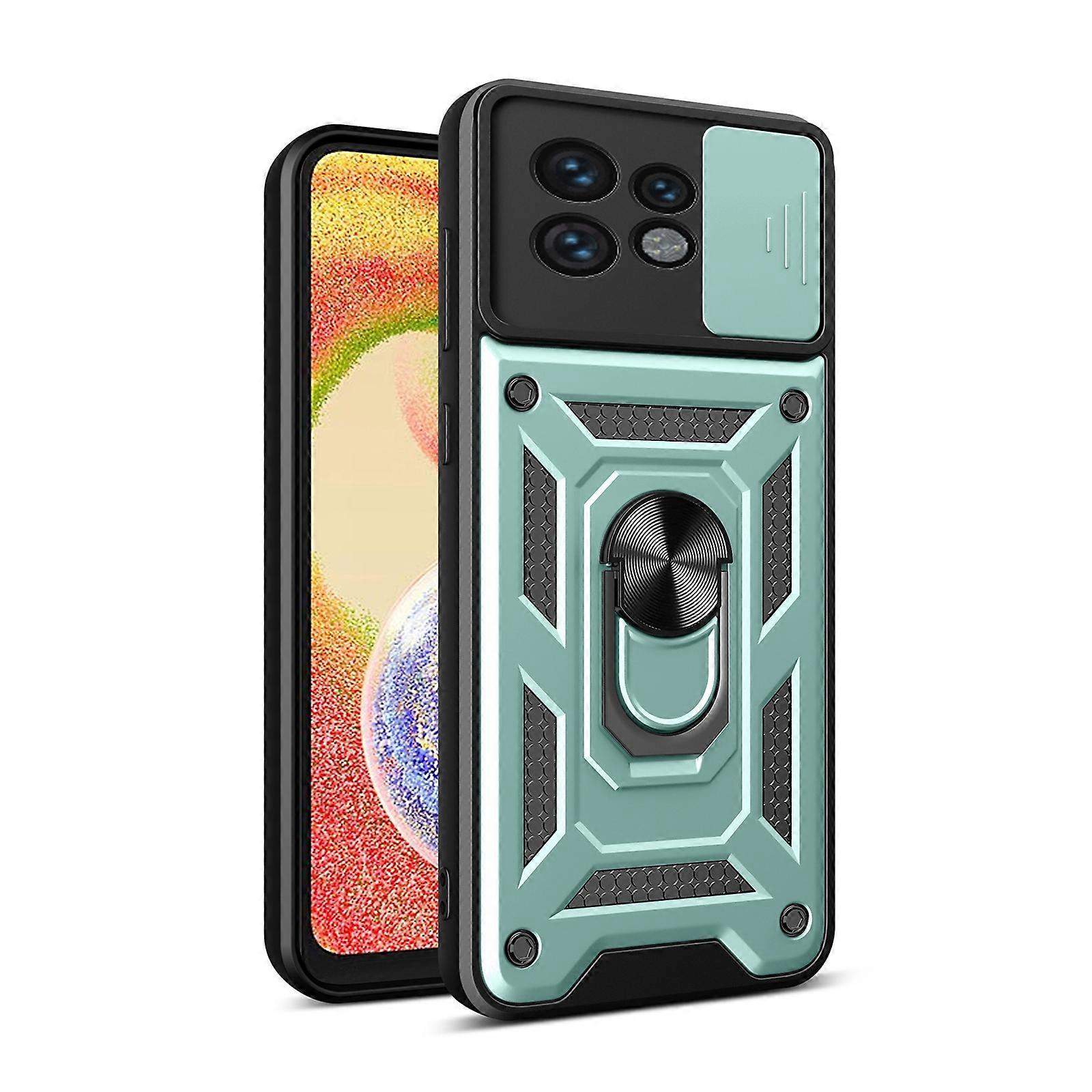 Sliding Camera Cover Design TPU+PC Phone Case