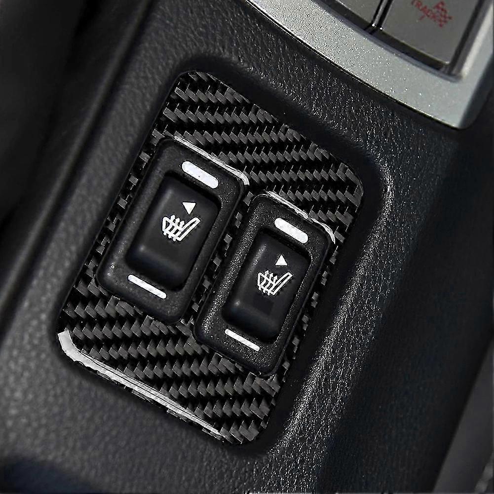 Seat Heating Button Sticker, Custom Adjustment Elements, Car Part Decorations for Compatible Brands 2013-2019