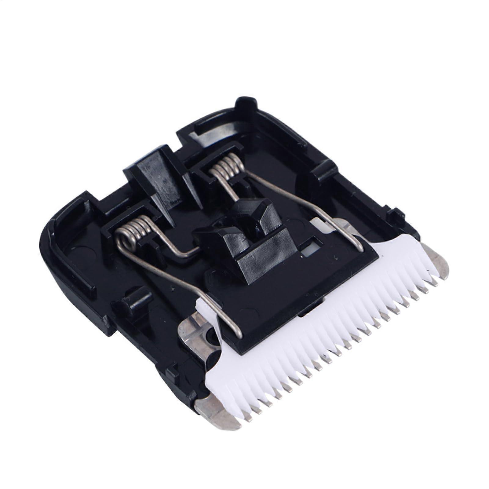 Ceramic Hair Clipper Blade Replacement Head with Precision Bearings, Low Vibration & Snap-On Design