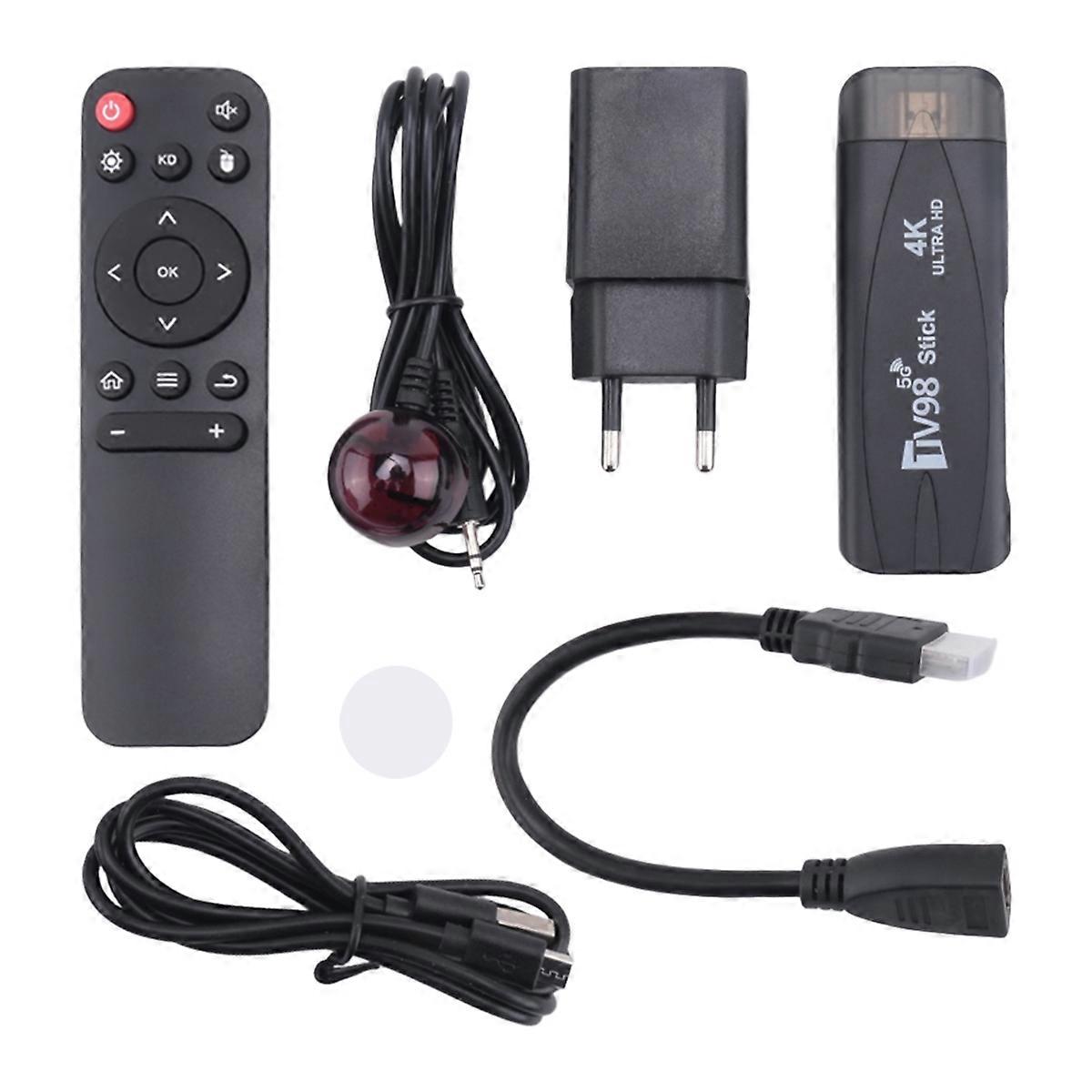 2G+16G Android12.1 2.4G 5G WiFi Android Smart TV BOX(EU Plug)