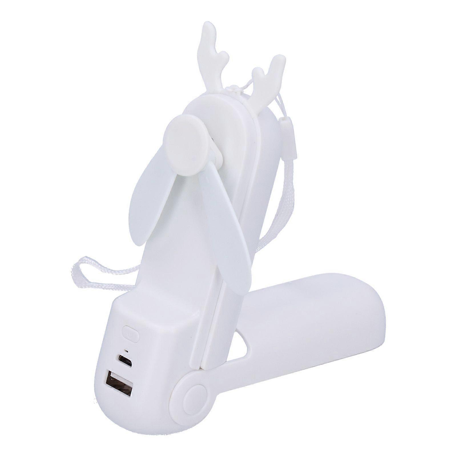 2025 Latest Model  Handheld Fan Chargeable Portable Foldable Mini Cooling