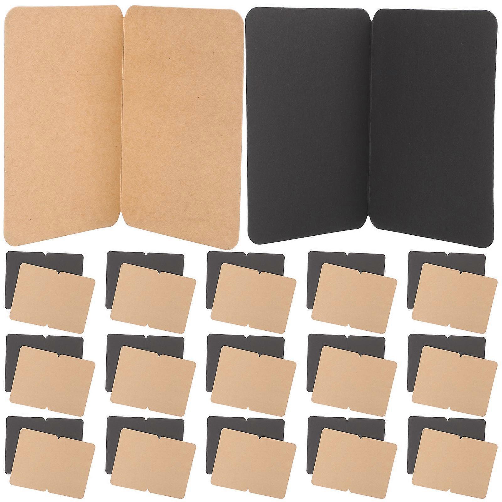 Cardstock Blank Message Cards Retro Style For Students And Family Special Occasions 15x10cm 50Pcs