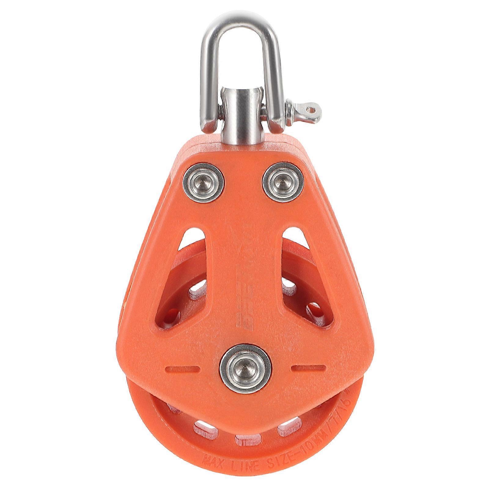 Pulley Block Marine Grade Pulley Block Use Nylon Material 1Set