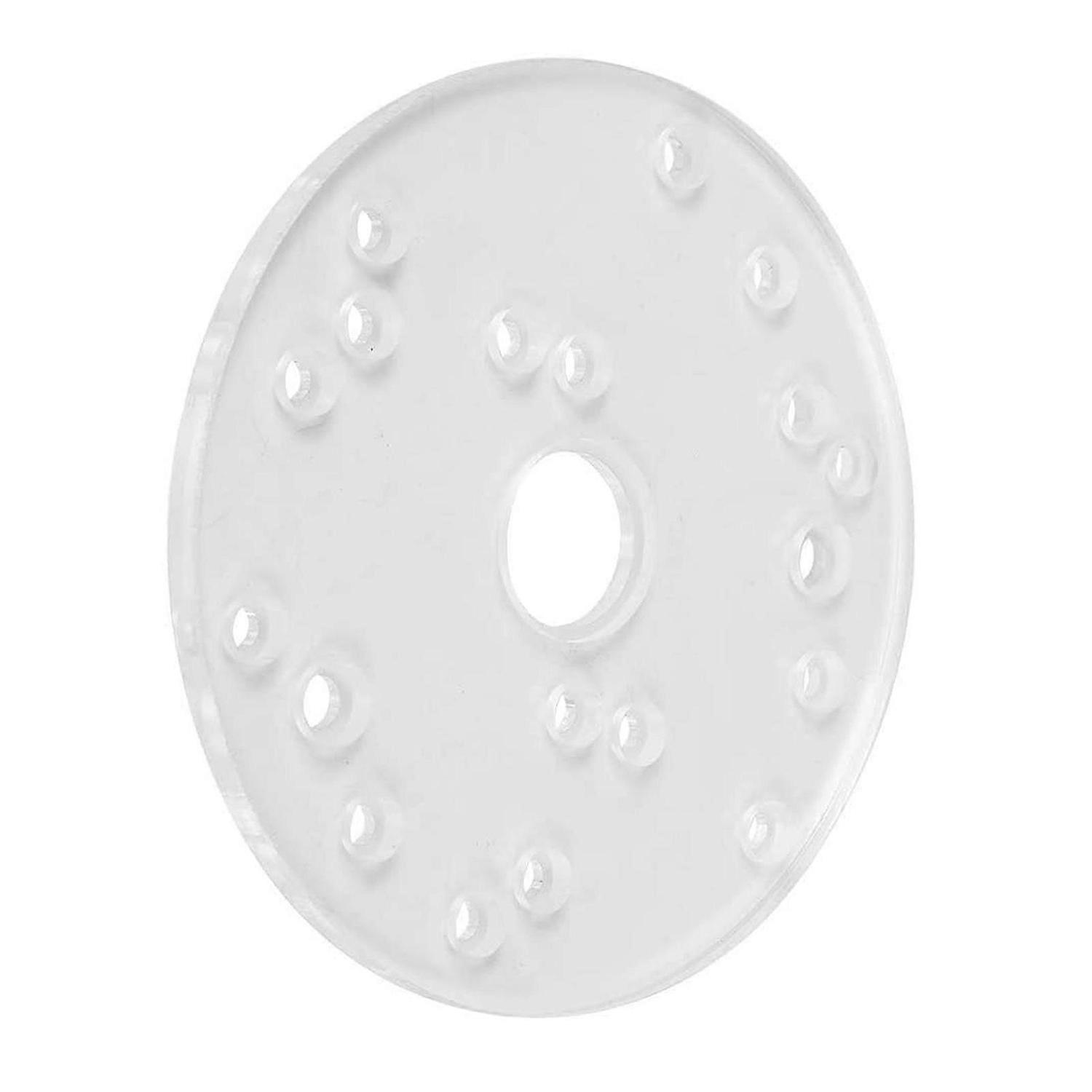Router Universal Base Plate Acrylic with Centering Pin Screws for Trim Routers Woodworking Auxiliary Tool