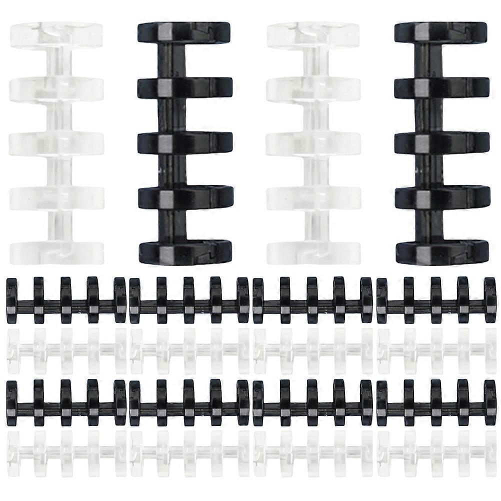 Wire Binding Coil Practical Design For Binder Accessories Home Use Office Work Flexible Usage 4.2x1.5cm 20Pack