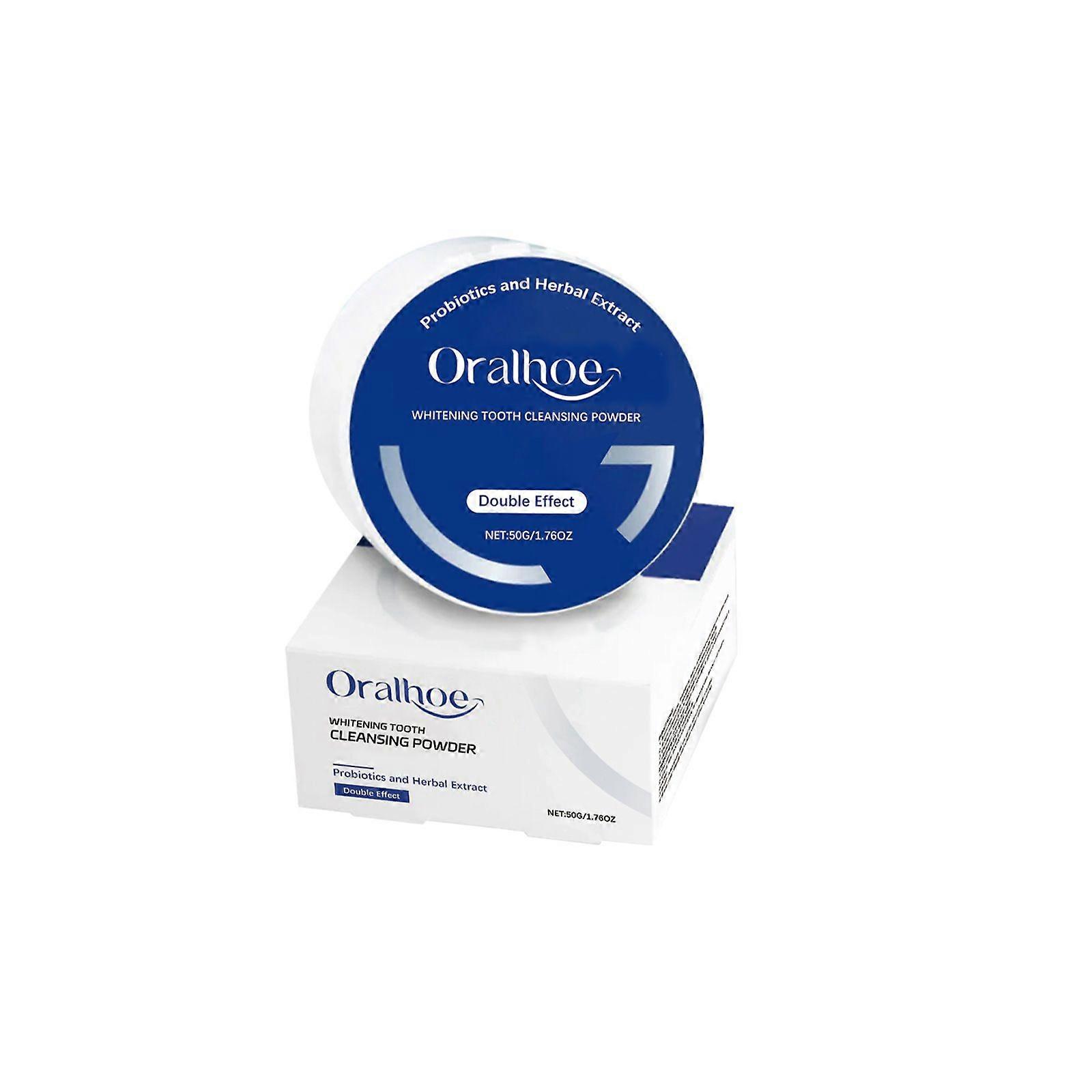 歯のホワイトニングパウダー、歯のホワイトナーステインリムーバー、汚れを取り除くためのプレミアム歯のホワイトニングパウダー、フレッシュブレス、50g