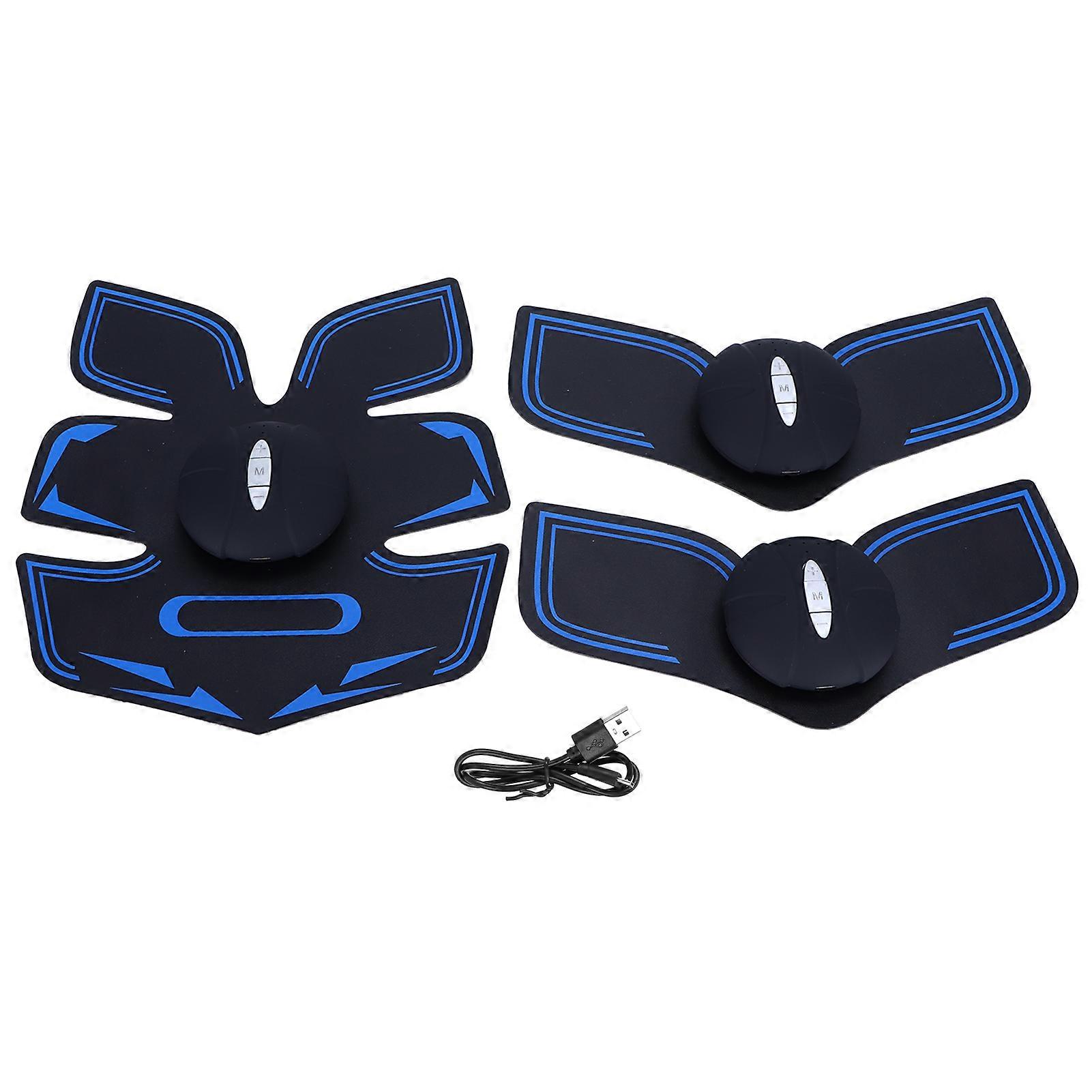 EMS Abdominal Stimulator Muscle Training Machine Patch Rechargeable Fitness Device