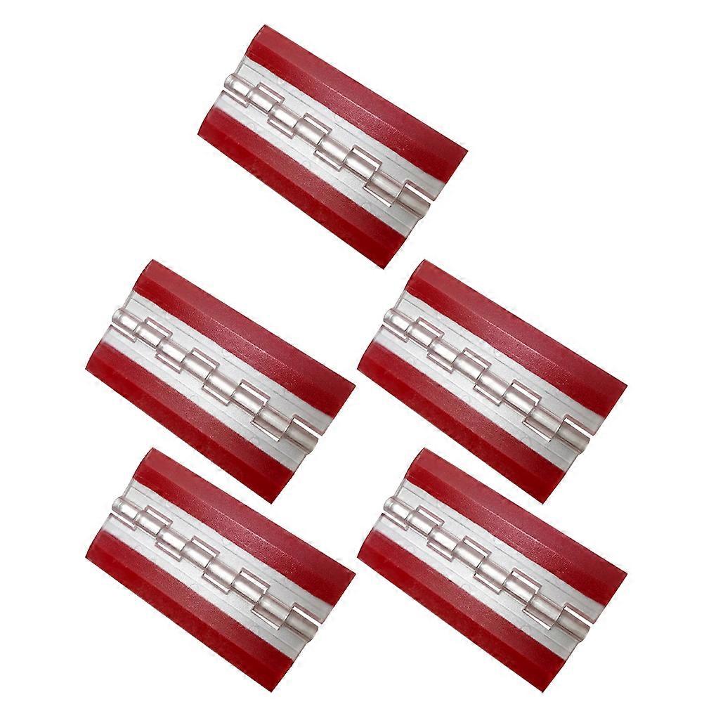 Self Adhesive Acrylic Hinges for DIY Use 5Pcs Clear Folding Hinges