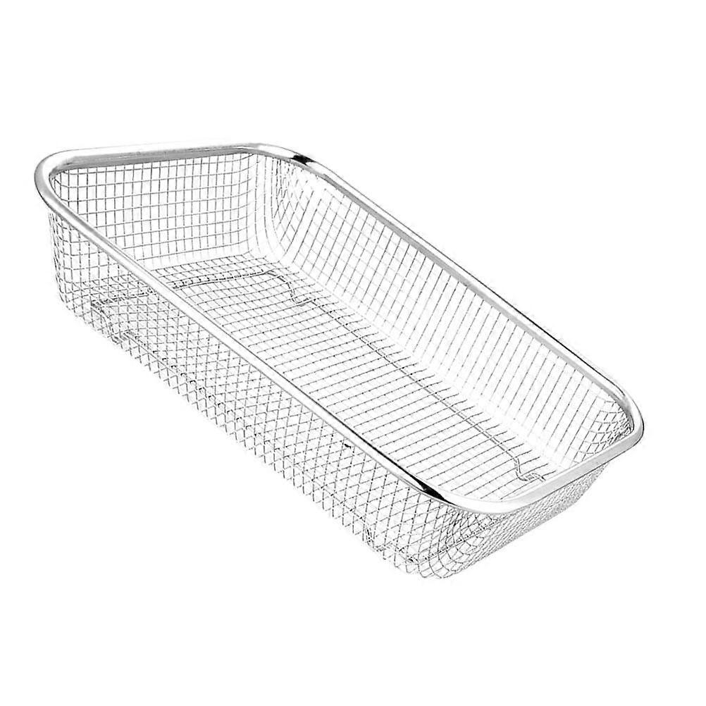 Multi-Functional Drain Basket Vegetable Strainer Kitchen Use 11.6×8.3×2.4in 1Set