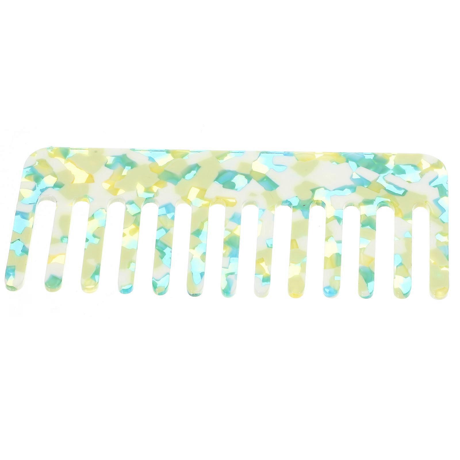 Portable Lightweight Wide Tooth Hair Comb for Women & Men – Smooth Detangling Comb for Travel, Outdoor & Family Use – Easy Styling Hair Accessory