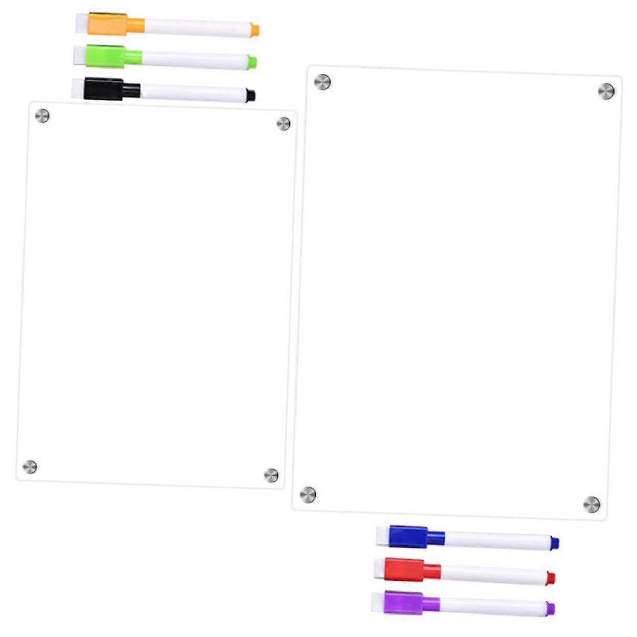 Magnetic Whiteboard For Refrigerator, Erasable Planning Tool With Ample Space For Notes, To-Do Lists, And Reminders