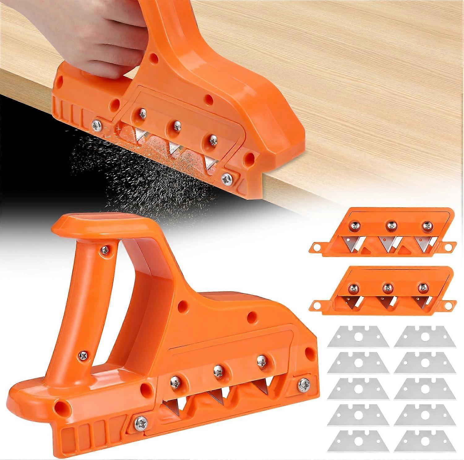 placo Planer Heavy Duty Drywall Planer Drywall Planer with 45° and 60° Blade Set Multi-Purpose Drywall Planer Cutter