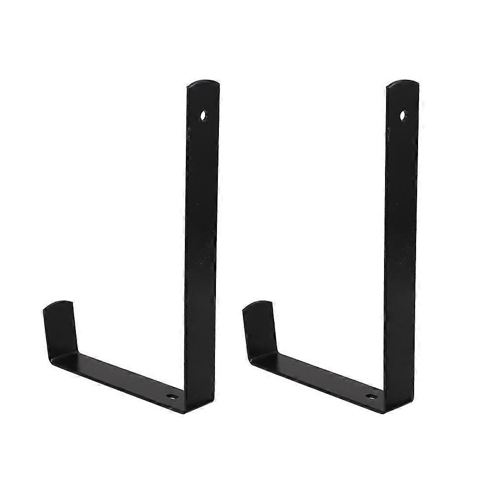 Durable Hanging Flower Pot Hook with Planter Bracket for Balcony Railing, Fence, and Plant Display – Includes Expansion Screws