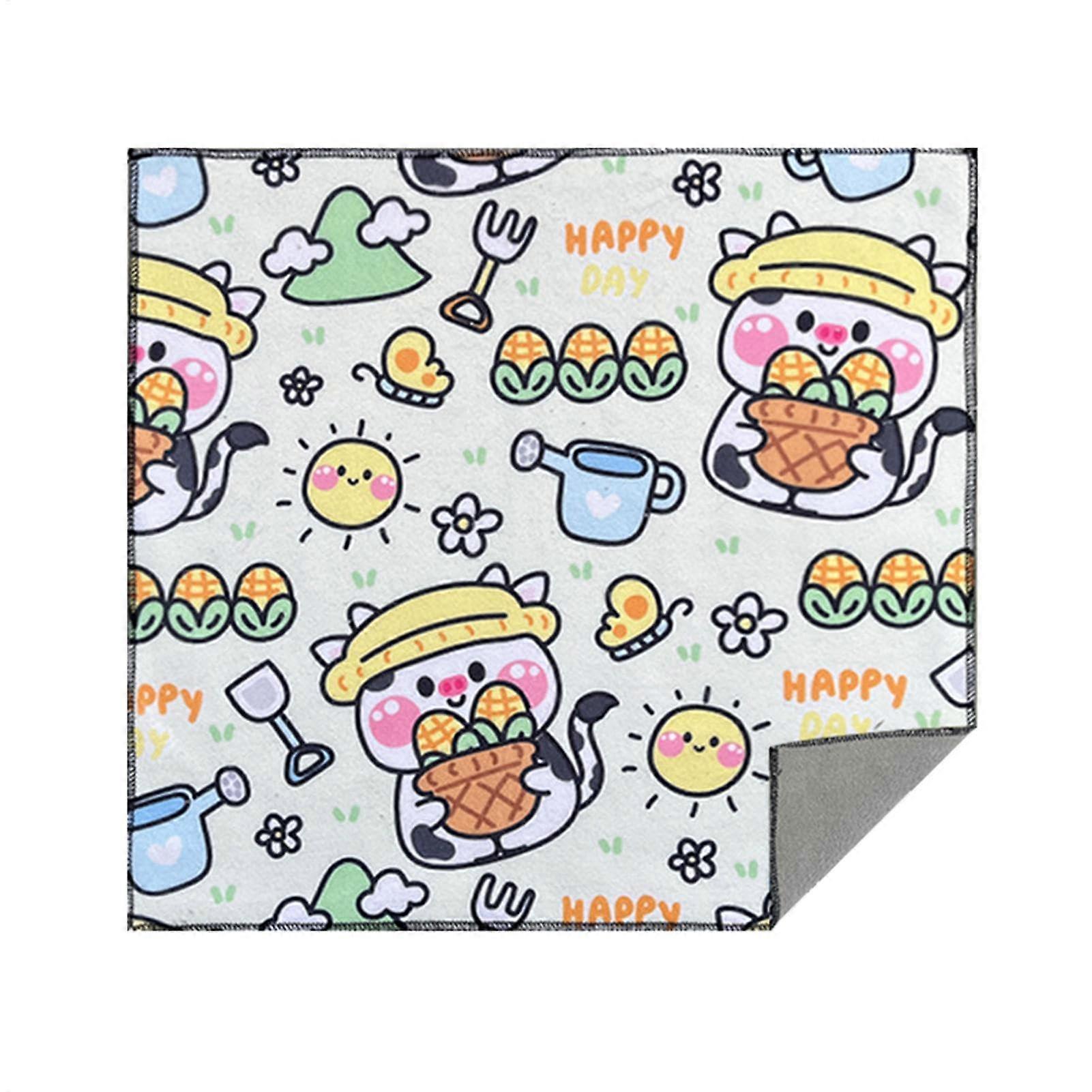 Adherent Cat Swaddle Wrap, 55 x 55 cm, Restraint Pet Supplies for Nail Clipping