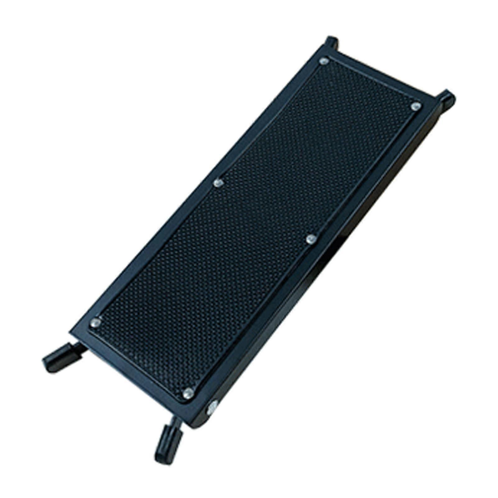 Gitarr fotstöd 4 position Höjdjusterbar Vikbart fast stöd för instrument 