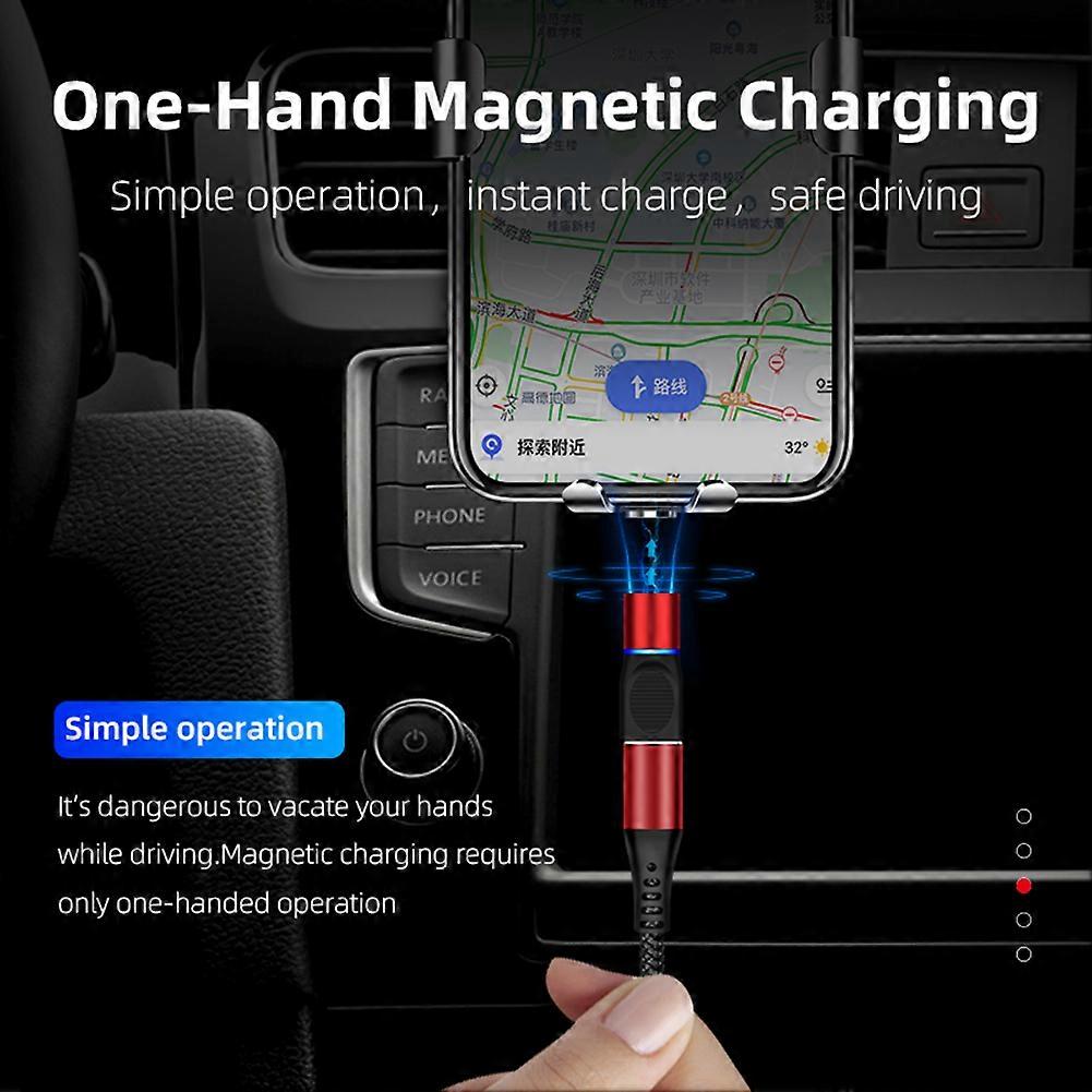 USB Type C Magnetic Adapter 360°Rotating Magnetic Phone Cable Adapter Connector
