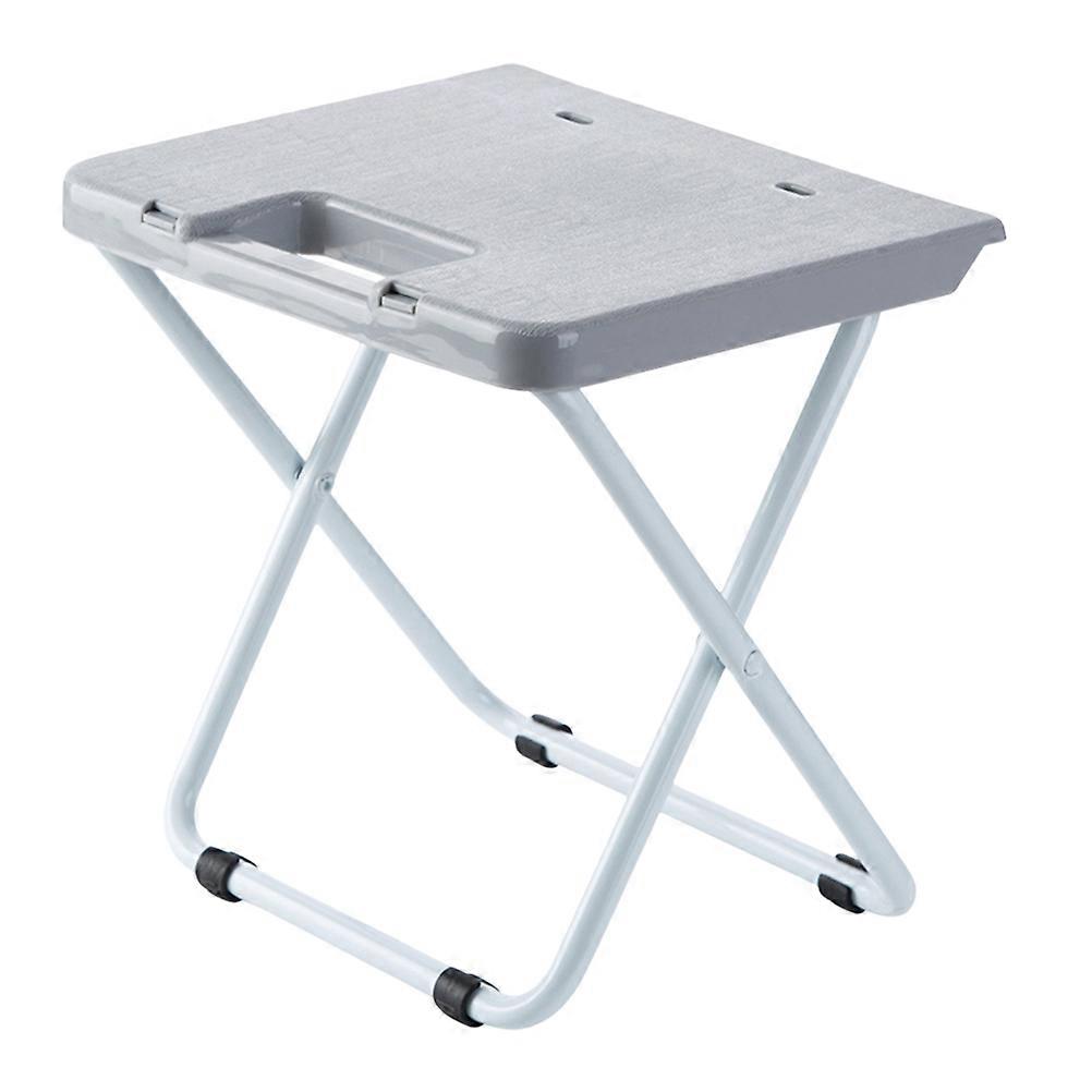 Backpacking Stool Foldable Durable Outdoor Activities Grey 25X23.5X22CM 1Pack