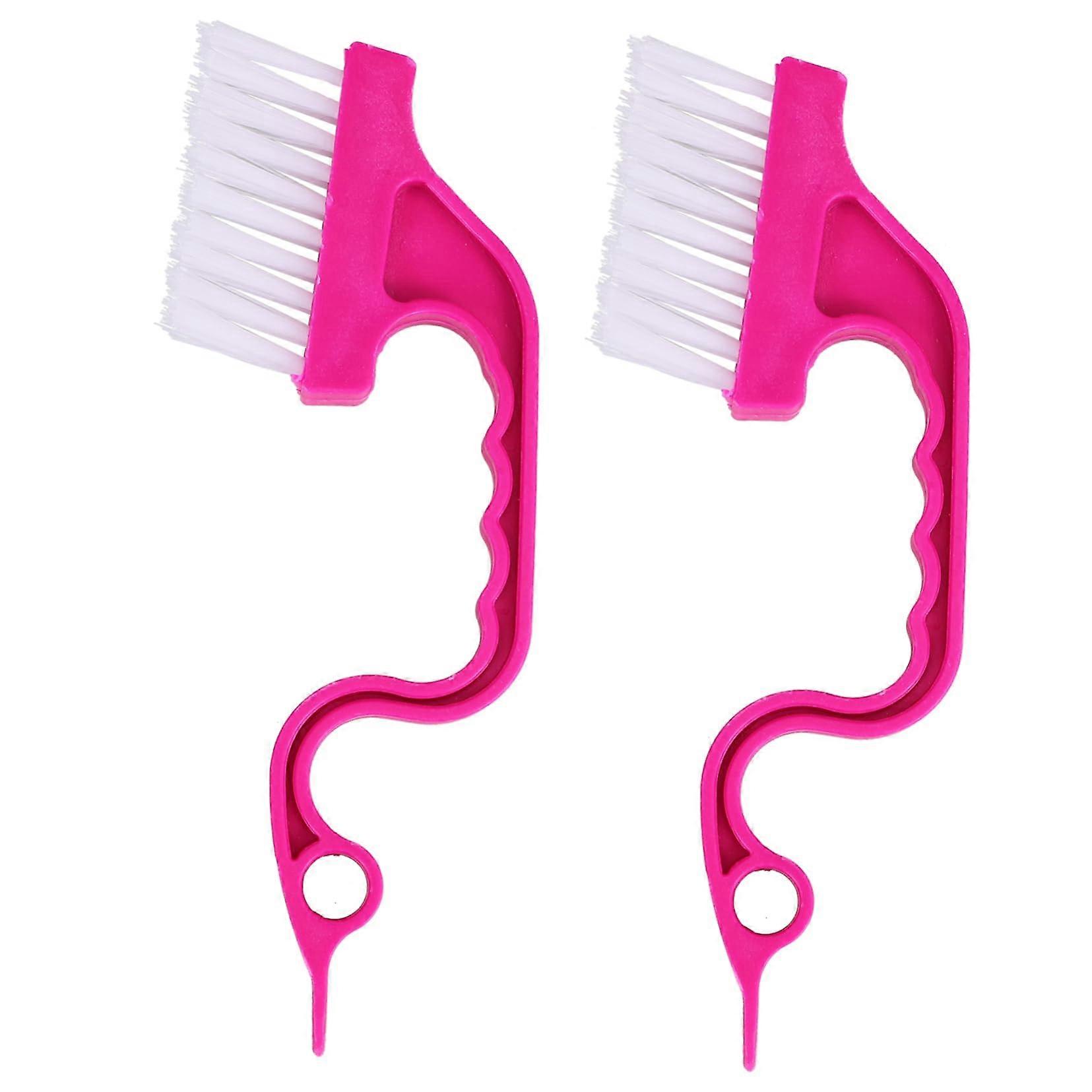 Cleaning Brushes for Door Rails, Efficient Scrubbing Brush for Hard to Access Areas, Ergonomic Design, Durable Materials for Small Ones, Pack of 2