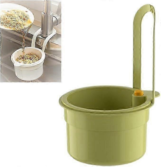 Faucet Hanging Strainer, Sink Strainer Basket, Faucet Hanging Strainer, Draining Basket with Automatic Draining