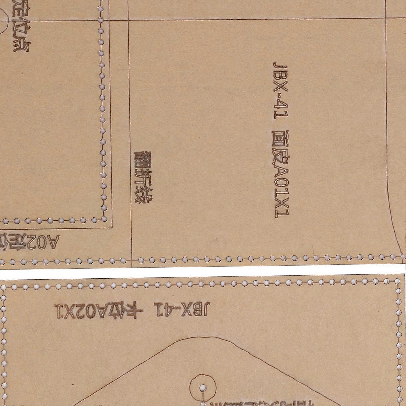 Acrylic DIY Template Envelope Bag Pattern Clear Stencil Craft Hand Making Supplies