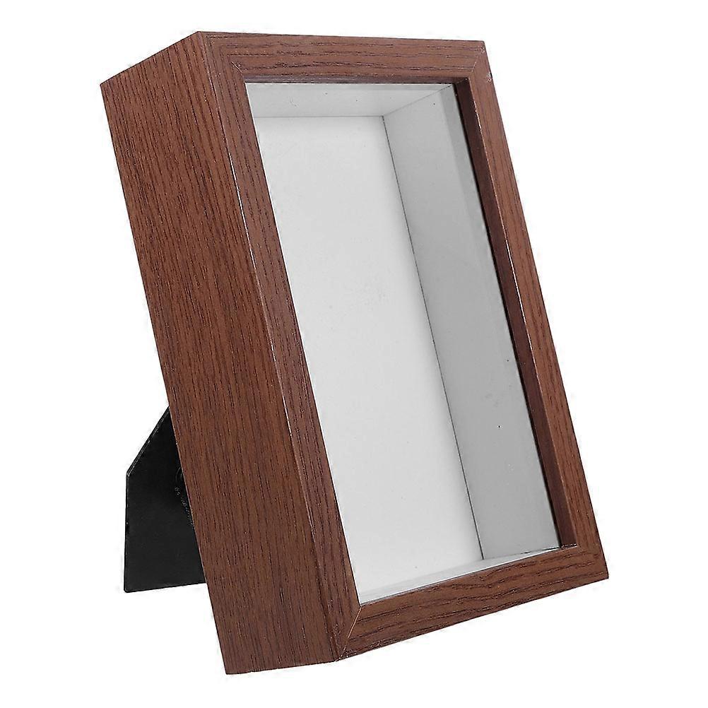 Dried Flower Display Box for Decor Wooden Frame Showcasing Keepsakes and Cherished Memories Multi