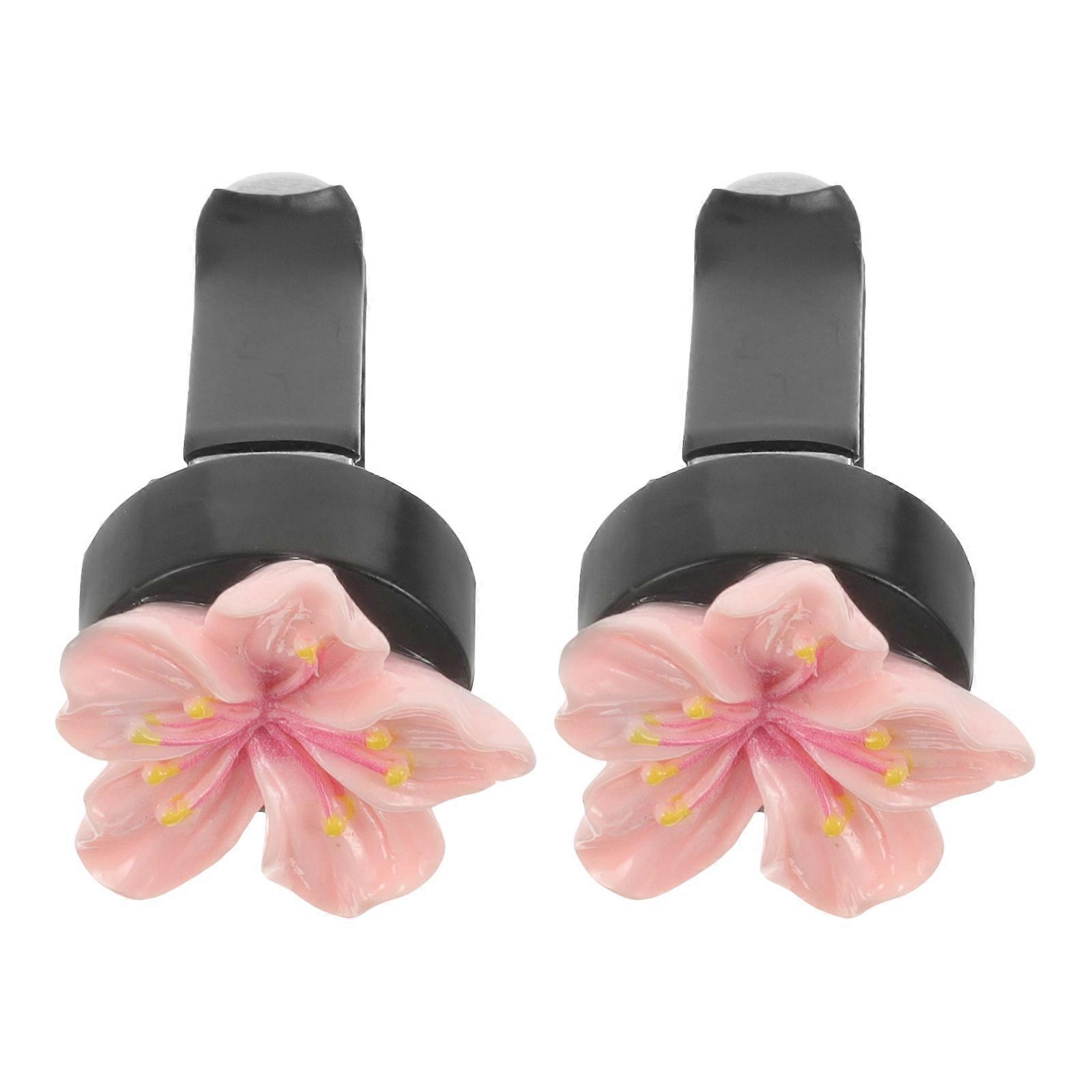 Flower Air Vent Clips for Cars Decorative Air Freshener Clips with Easy Installation