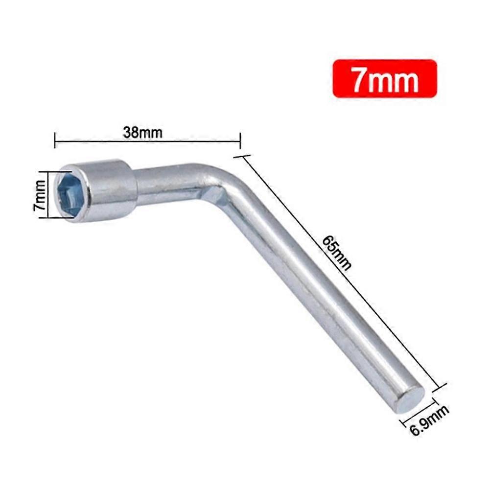 Socket Wrench L Shaped Tool 7/8/10/12/13/14mm Hex Key Hexagonal High Quality