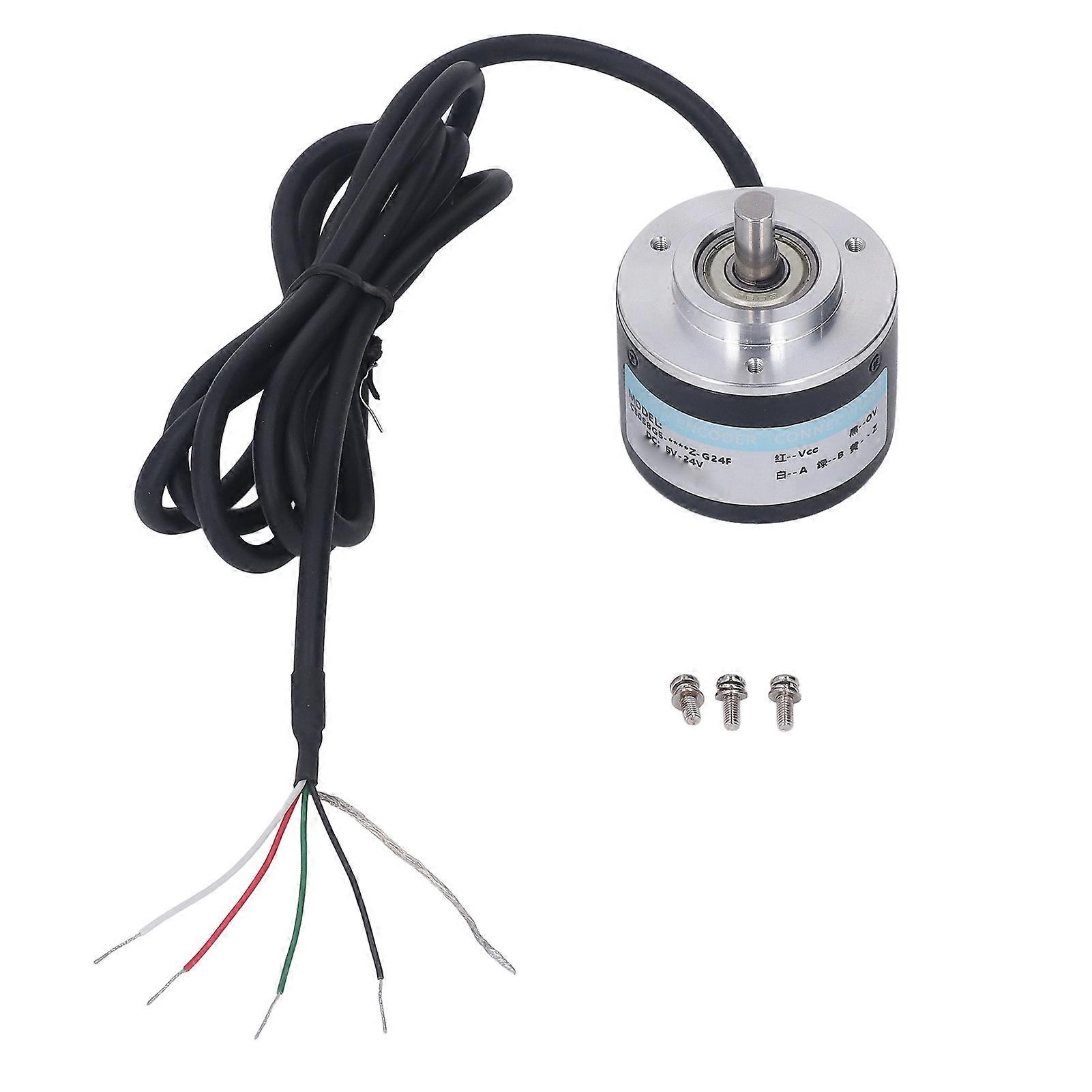 Rotating Incremental Encoder 2 Phase 50mm Outer Diameter Encoder for Drainage Survey DC5‑24V 360P/R