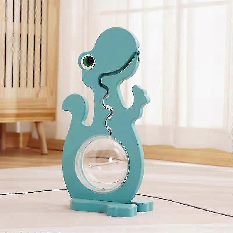 木制恐龙存钱罐男孩和女孩清晰的大肚子动物硬币存钱罐，适合幼儿真钱玩具