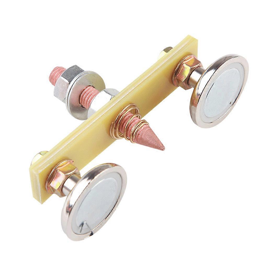 Professional Welding Ground Tool with Double End Strap for Auto Bodywork Repair, Enhanced Magnet for Secure Iron Fixing