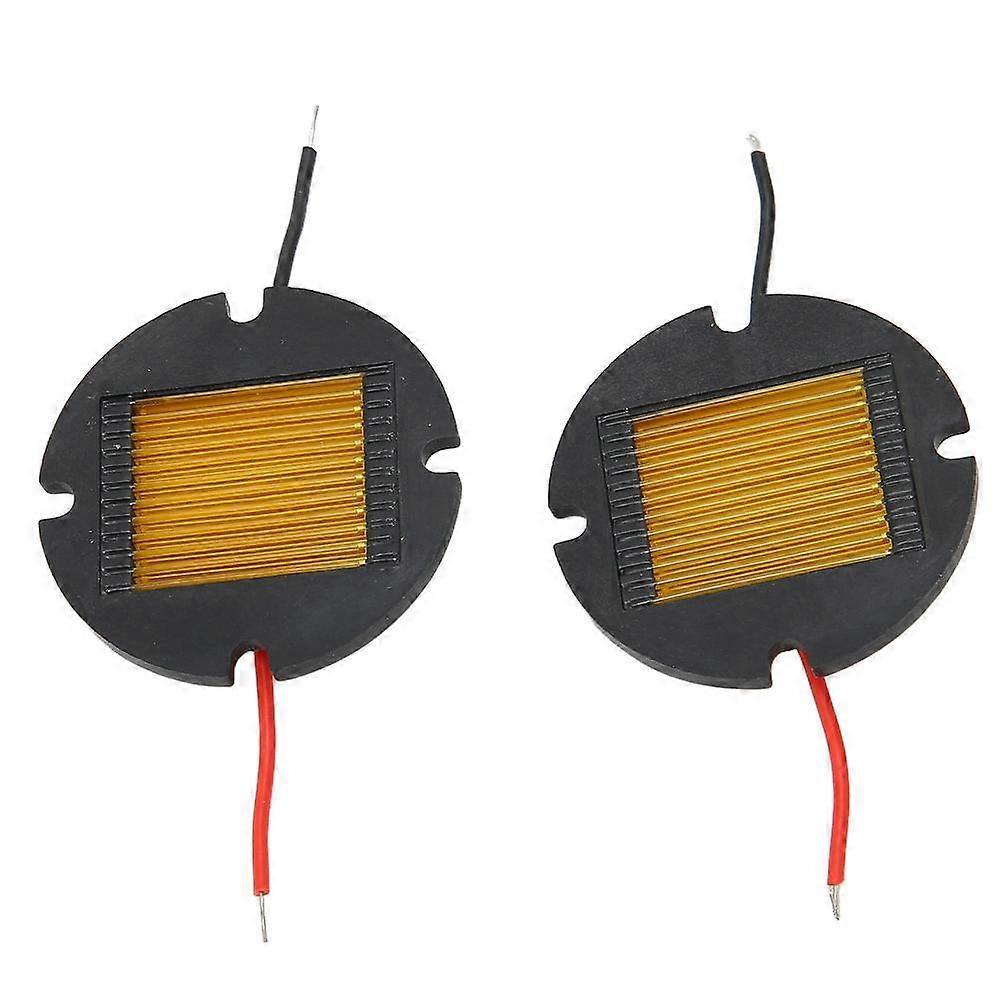 2pcs Round Tweeter Membrane Replacement for Speaker, Multifunctional Diaphragm