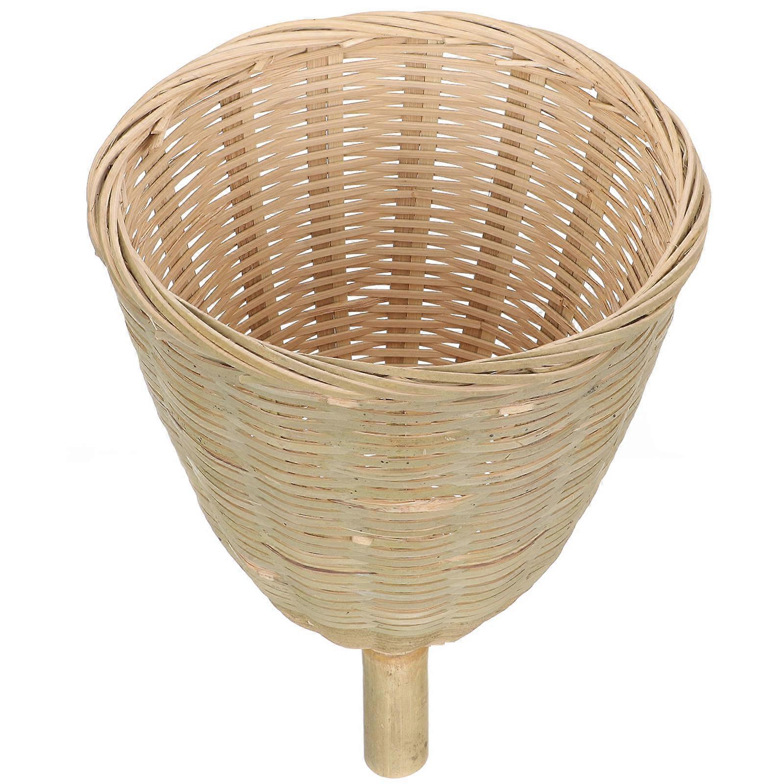 Durable Bamboo Bee Catching Cage for Beekeepers – Efficient Swarming Trap for Apiculture